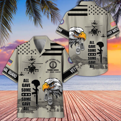 Premium US Veterans Hawaiian Shirt, Gifts For US Veterans, Gifts On Father's Day, Armed Forces Day, Veterans Day.