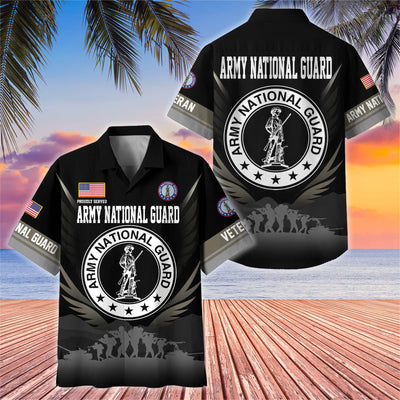 Premium US Veterans Hawaiian Shirt, Gifts For US Veterans, Gifts On Father's Day, Armed Forces Day, Veterans Day.