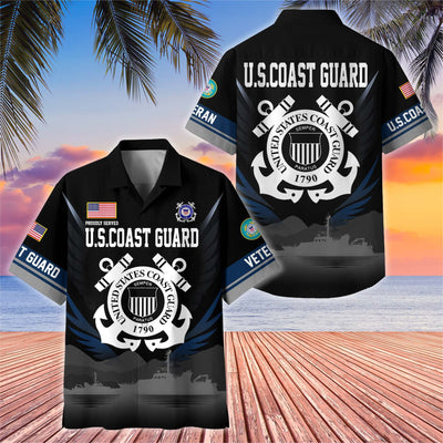 Premium US Veterans Hawaiian Shirt, Gifts For US Veterans, Gifts On Father's Day, Armed Forces Day, Veterans Day.