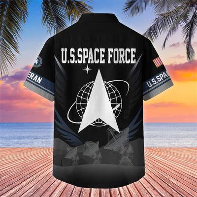 Premium US Veterans Hawaiian Shirt, Gifts For US Veterans, Gifts On Father's Day, Armed Forces Day, Veterans Day.