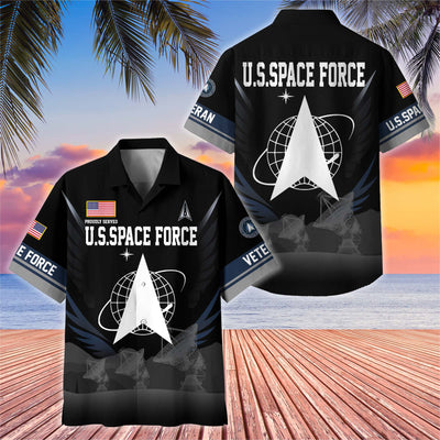 Premium US Veterans Hawaiian Shirt, Gifts For US Veterans, Gifts On Father's Day, Armed Forces Day, Veterans Day.