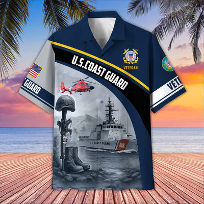 Premium US Veterans Hawaiian Shirt, Gifts For US Veterans, Gifts On Father's Day, Armed Forces Day, Veterans Day.