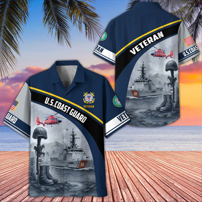Premium US Veterans Hawaiian Shirt, Gifts For US Veterans, Gifts On Father's Day, Armed Forces Day, Veterans Day.
