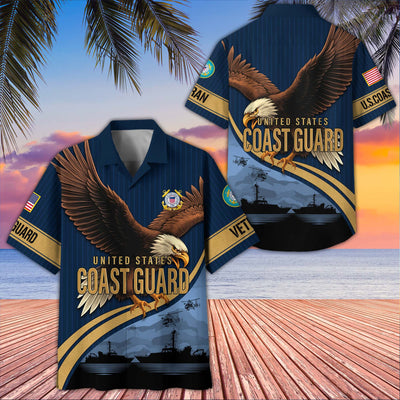 Premium US Veterans Hawaiian Shirt, Gifts For US Veterans, Gifts On Independence Day, Veterans Day.