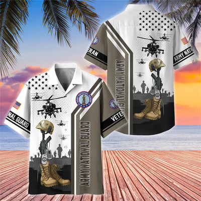 Premium US Veterans Hawaiian Shirt, Gifts For US Veterans, Gifts On Veterans Day.