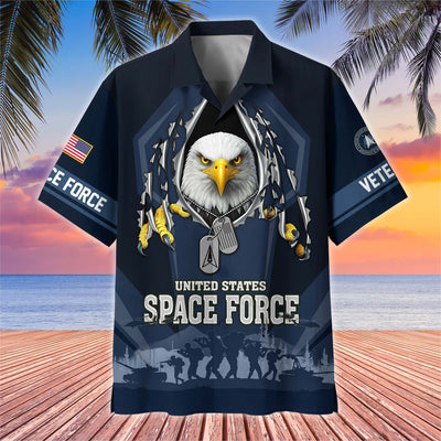 Premium US Veterans Hawaiian Shirt, Gifts For US Veterans, Gifts On Veterans Day.