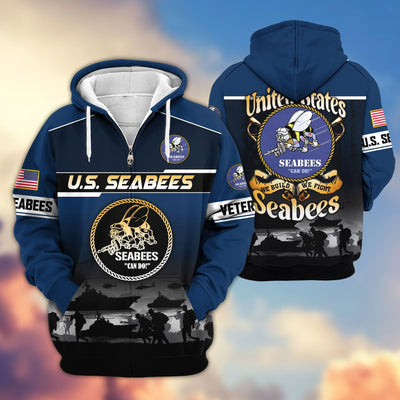 Premium US Veterans Zip Hoodie, Gifts For US Veterans, Gifts On Father's Day, Veterans Day.
