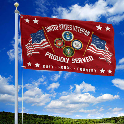 Premium US Military Grommet Flag