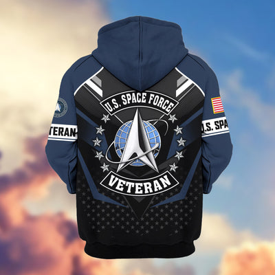 Premium US Veterans Zip Hoodie, Gifts For US Veterans, Gifts On Father's Day, Veterans Day.