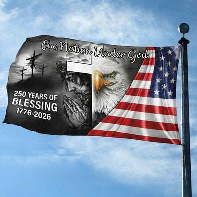 Premium America 250th Anniversary Grommet Flag, America 250th Flag, America 250th Birthday, Best Gifts On Independence Day, Veterans Day.