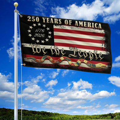 Premium America 250th Anniversary Grommet Flag, America 250th Flag, America 250th Birthday, Best Gifts On Independence Day, Veterans Day.