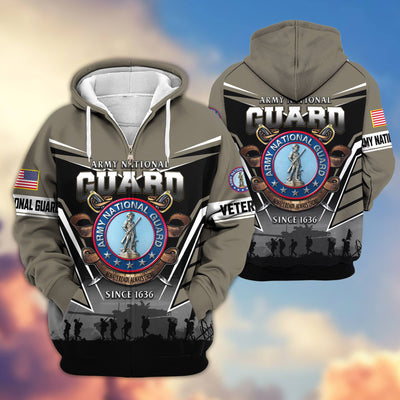 Premium US Veterans Zip Hoodie, Gifts For US Veterans, Gifts On Father's Day, Veterans Day.