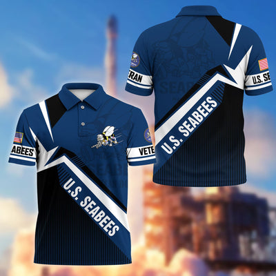 Premium US Veterans Polo Shirt, Gifts For US Veterans, Gifts On Father's Day, Veterans Day.
