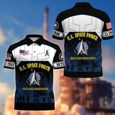 Premium US Veterans Polo Shirt, Gifts For US Veterans, Gifts On Father's Day, Veterans Day.