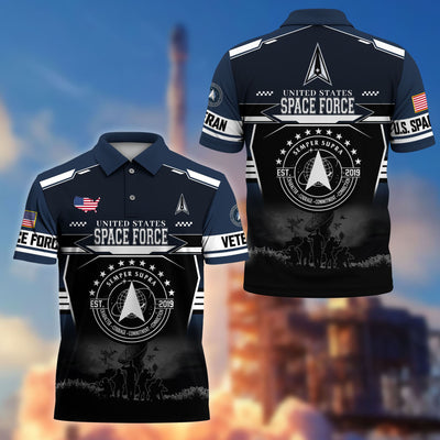 Premium US Veterans Polo Shirt, Gifts For US Veterans, Gifts For Father's Day, Veterans Day.