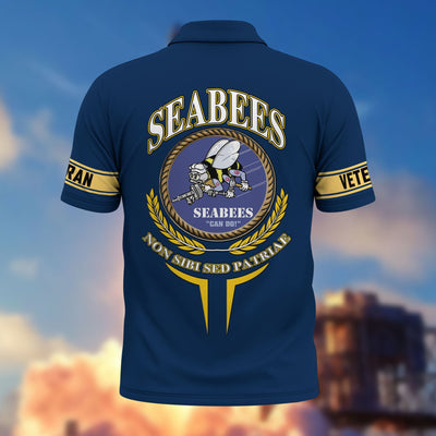 Premium US Veterans Custom Polo Shirt, Gifts For US Veterans, Gifts For Father's Day, Veterans Day.