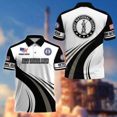 Premium US Veterans Polo Shirt, Gifts For US Veterans, Gifts On Father's Day, Veterans Day.