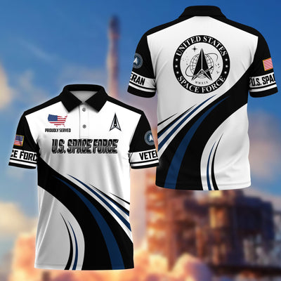 Premium US Veterans Polo Shirt, Gifts For US Veterans, Gifts On Father's Day, Veterans Day.