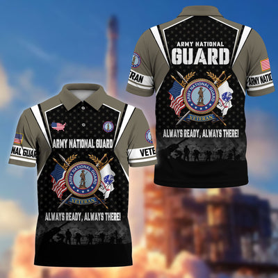 Premium US Veterans Polo Shirt, Gifts For US Veterans, Gifts On Father's Day, Veterans Day.