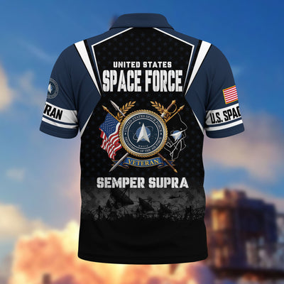 Premium US Veterans Polo Shirt, Gifts For US Veterans, Gifts On Father's Day, Veterans Day.