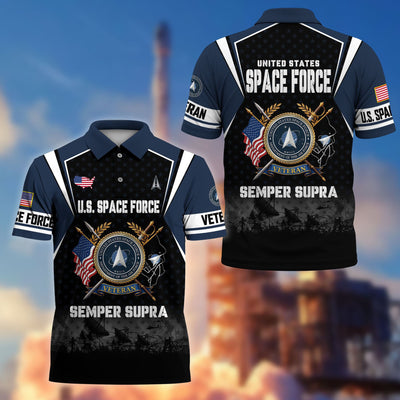 Premium US Veterans Polo Shirt, Gifts For US Veterans, Gifts On Father's Day, Veterans Day.