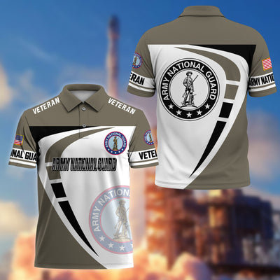 Premium US Veterans Polo Shirt, Gifts For US Veterans, Gifts On Father's Day, Veterans Day.