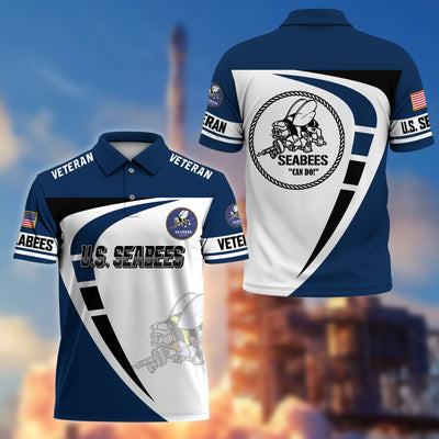 Premium US Veterans Polo Shirt, Gifts For US Veterans, Gifts On Father's Day, Veterans Day.