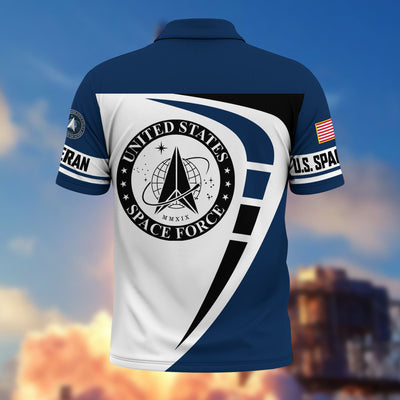 Premium US Veterans Polo Shirt, Gifts For US Veterans, Gifts On Father's Day, Veterans Day.