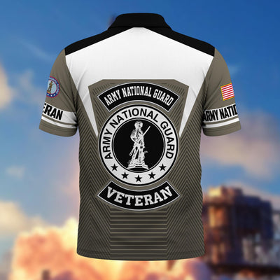Premium US Veterans Polo Shirt, Gifts For US Veterans, Gifts On Father's Day, Veterans Day.