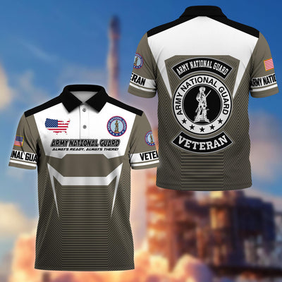 Premium US Veterans Polo Shirt, Gifts For US Veterans, Gifts On Father's Day, Veterans Day.
