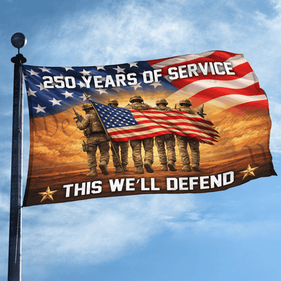 Premium America 250th Anniversary Grommet Flag, America 250th Flag, America 250th Birthday, Best Gifts On Independence Day, Veterans Day.