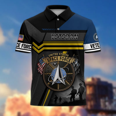 Premium US Veterans Polo Shirt, Gifts For US Veterans, Gifts On Father's Day, Veterans Day.