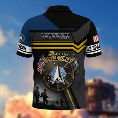 Premium US Veterans Polo Shirt, Gifts For US Veterans, Gifts On Father's Day, Veterans Day.