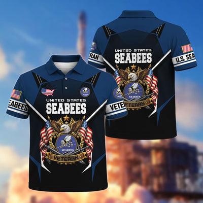 Premium US Veterans Polo Shirt, Gifts For US Veterans, Gifts On Father's Day, Veterans Day.
