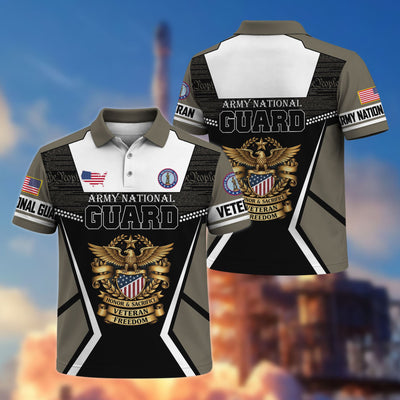 Premium US Veterans Polo Shirt, Gifts For US Veterans, Gifts On Father's Day, Veterans Day.