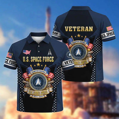 Premium US Veterans Polo Shirt, Gifts For US Veterans, Gifts On Father's Day, Veterans Day.