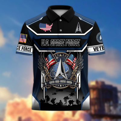 Premium US Veterans Polo Shirt, Gifts For US Veterans, Gifts On Father's Day, Veterans Day.