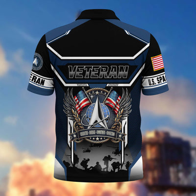Premium US Veterans Polo Shirt, Gifts For US Veterans, Gifts On Father's Day, Veterans Day.