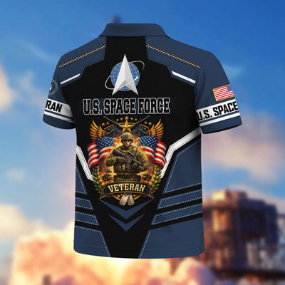 Premium US Veterans Polo Shirt, Gifts For US Veterans, Gifts On Father's Day, Veterans Day.