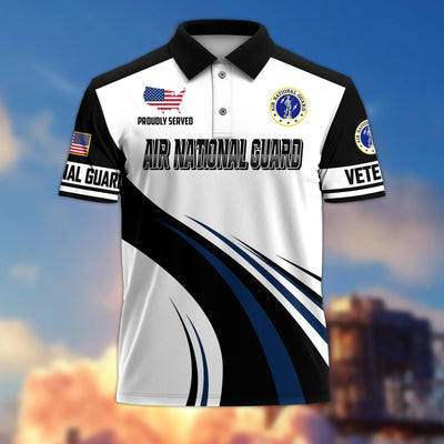 Premium US Veterans Polo Shirt, Gifts For US Veterans, Gifts On Father's Day, Veterans Day.