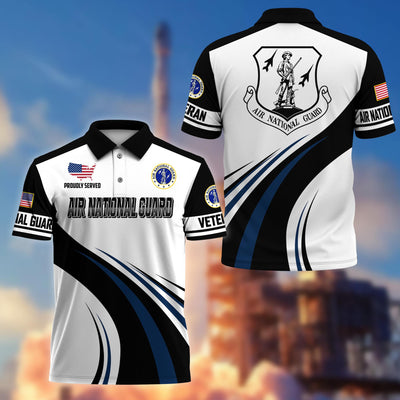Premium US Veterans Polo Shirt, Gifts For US Veterans, Gifts On Father's Day, Veterans Day.