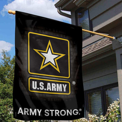 Premium Custom US Military House Flag 4ft x 6ft (48in x 72in)