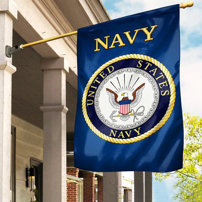 Premium Custom US Military House Flag 4ft x 6ft (48in x 72in)
