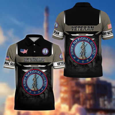 Premium US Veterans Polo Shirt, Gifts For US Veterans, Gifts On Father's Day, Veterans Day.