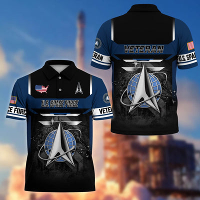 Premium US Veterans Polo Shirt, Gifts For US Veterans, Gifts On Father's Day, Veterans Day.