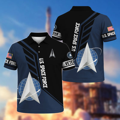 Premium US Veterans Polo Shirt, Gifts For US Veterans, Gifts On Father's Day, Veterans Day.