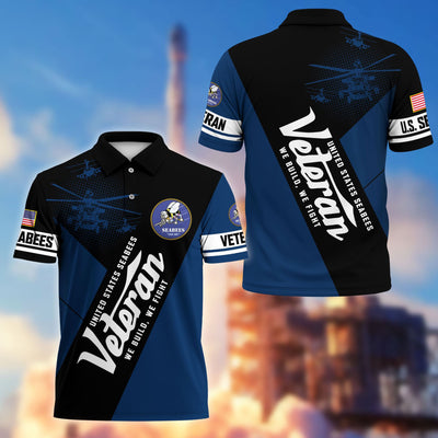 Premium US Veterans Polo Shirt, Gifts For US Veterans, Gifts On Father's Day, Veterans Day.