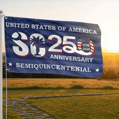 Premium America 250th Anniversary Grommet Flag, America 250th Flag, America 250th Birthday, Best Gifts On Independence Day, Veterans Day.