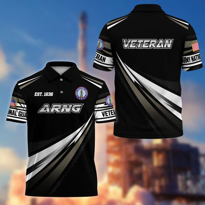 Premium US Veterans Polo Shirt, Gifts For US Veterans, Gifts On Father's Day, Veterans Day.
