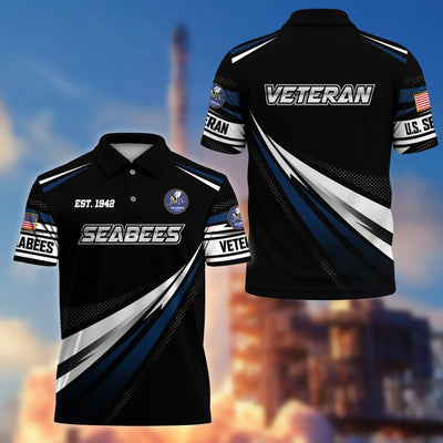 Premium US Veterans Polo Shirt, Gifts For US Veterans, Gifts On Father's Day, Veterans Day.